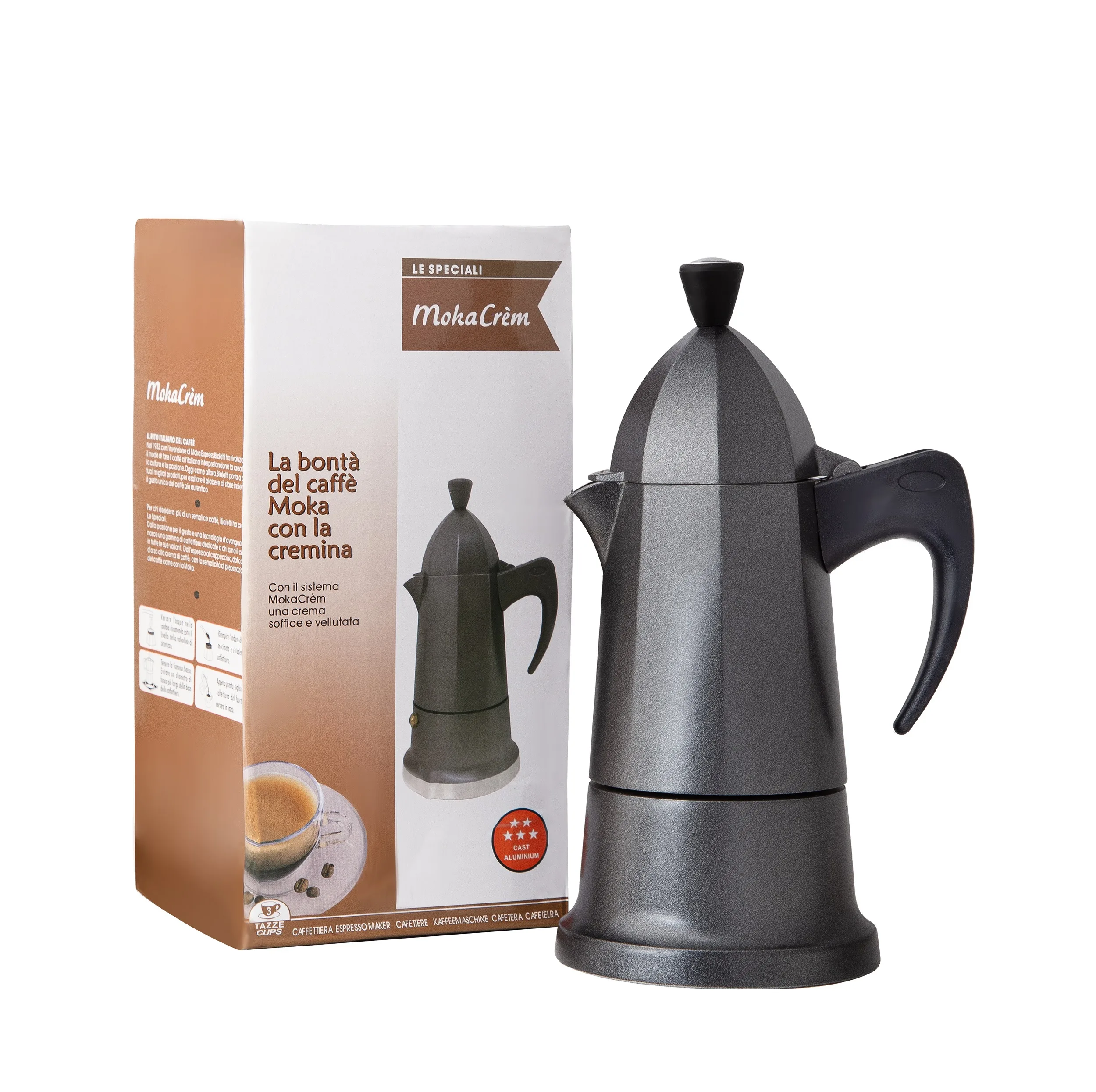 موکاپات مدل Moka Crem گنجایش 200 میلی لیتر
