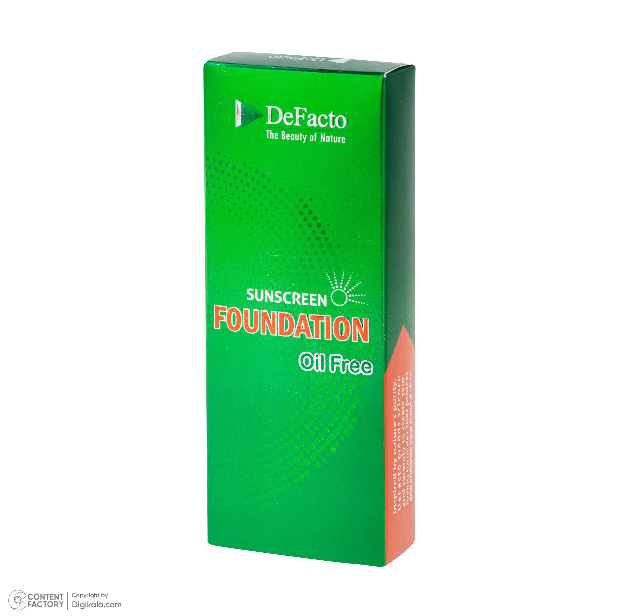 کرم ضد آفتاب رنگی صورت دیفکتو SPF 50 مدل LB محافظ در برابر اشعه UVA،UVB مناسب برای پوست چرب حجم 50 میلیلیتر