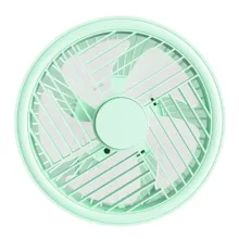 پنکه رومیزی شارژی مدل ال ای دی دار کد RY-2301