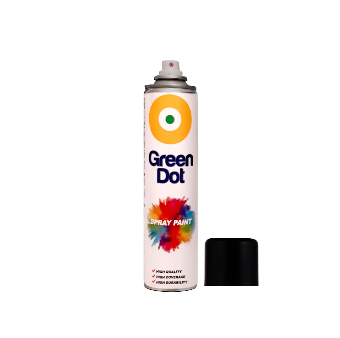 رنگ سفیدمات؛نقره ای؛مشکی براق؛قرمز آتشی؛زرد و کیلر شفاف گرین دات مدلGreen 6 حجم 1600 میلی لیتر