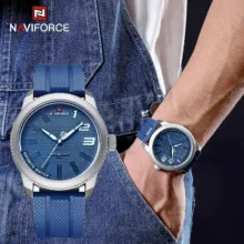 ساعت مچی عقربهای مردانه نیوی فورس مدل NF9202SWBE