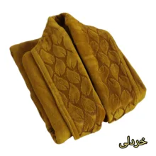 حوله پالتویی پاموک طرح خزان سایز 125 مناسب برای قد 160 الی 185 سانتی‌متر