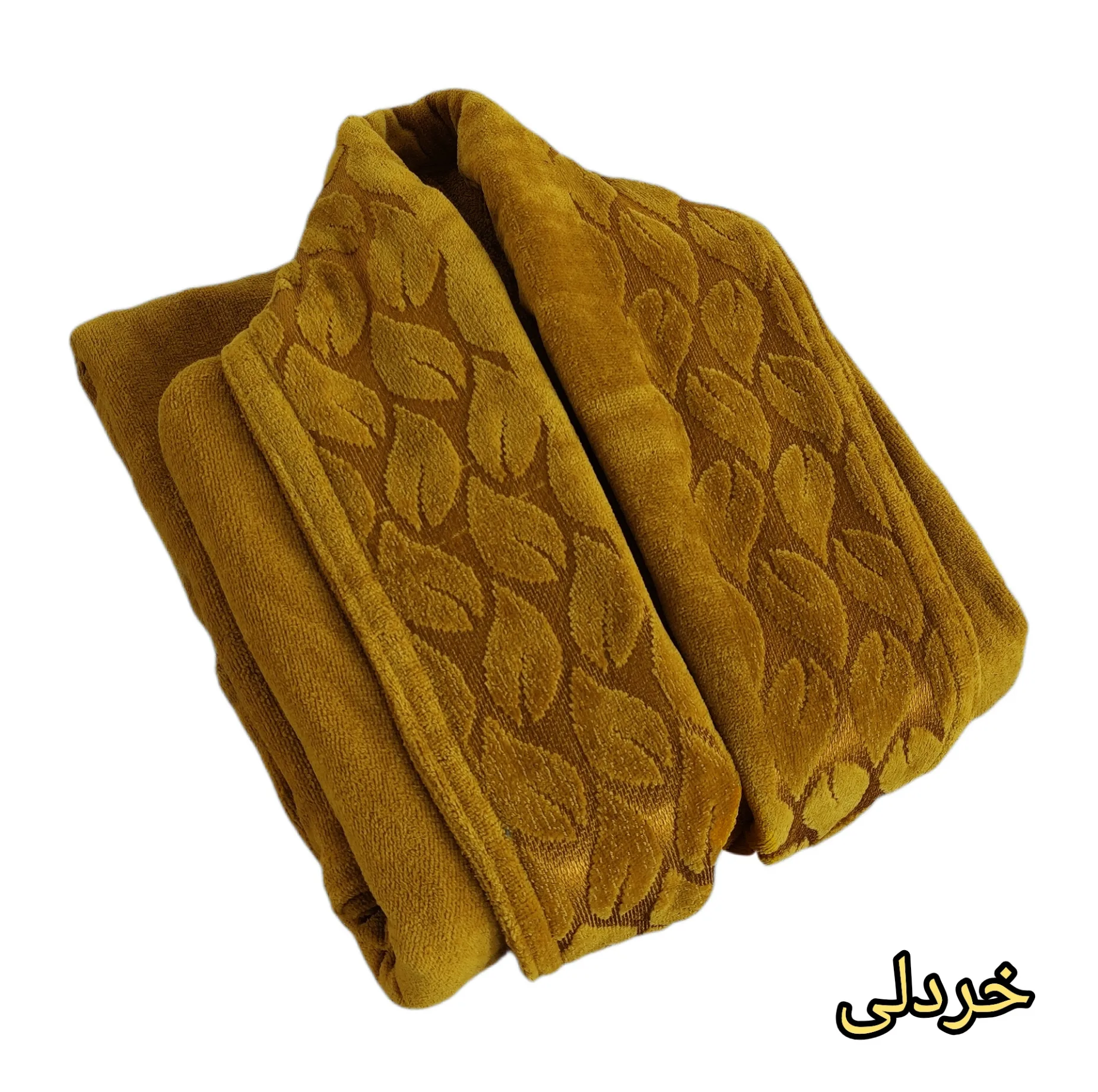 حوله پالتویی پاموک طرح خزان سایز 125 مناسب برای قد 160 الی 185 سانتیمتر