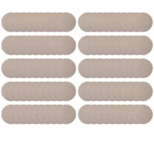 اسلایس چوبی مدل بیس خام رنگ و رزین circle.9 بسته 100 عددی