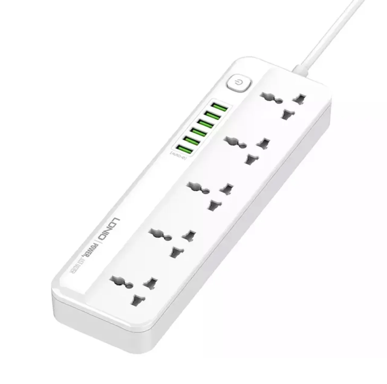 چندراهی برق الدینیو مدل  SC-5614 Multi-way Power Supply And 6 USB Port Charger