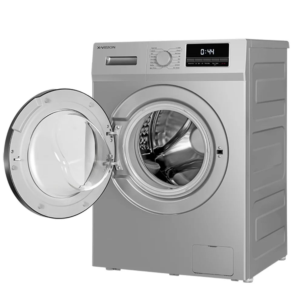 ماشین لباسشویی 8 کیلوگرم ایکس ویژن مدل TG84-AWBL/ASBL