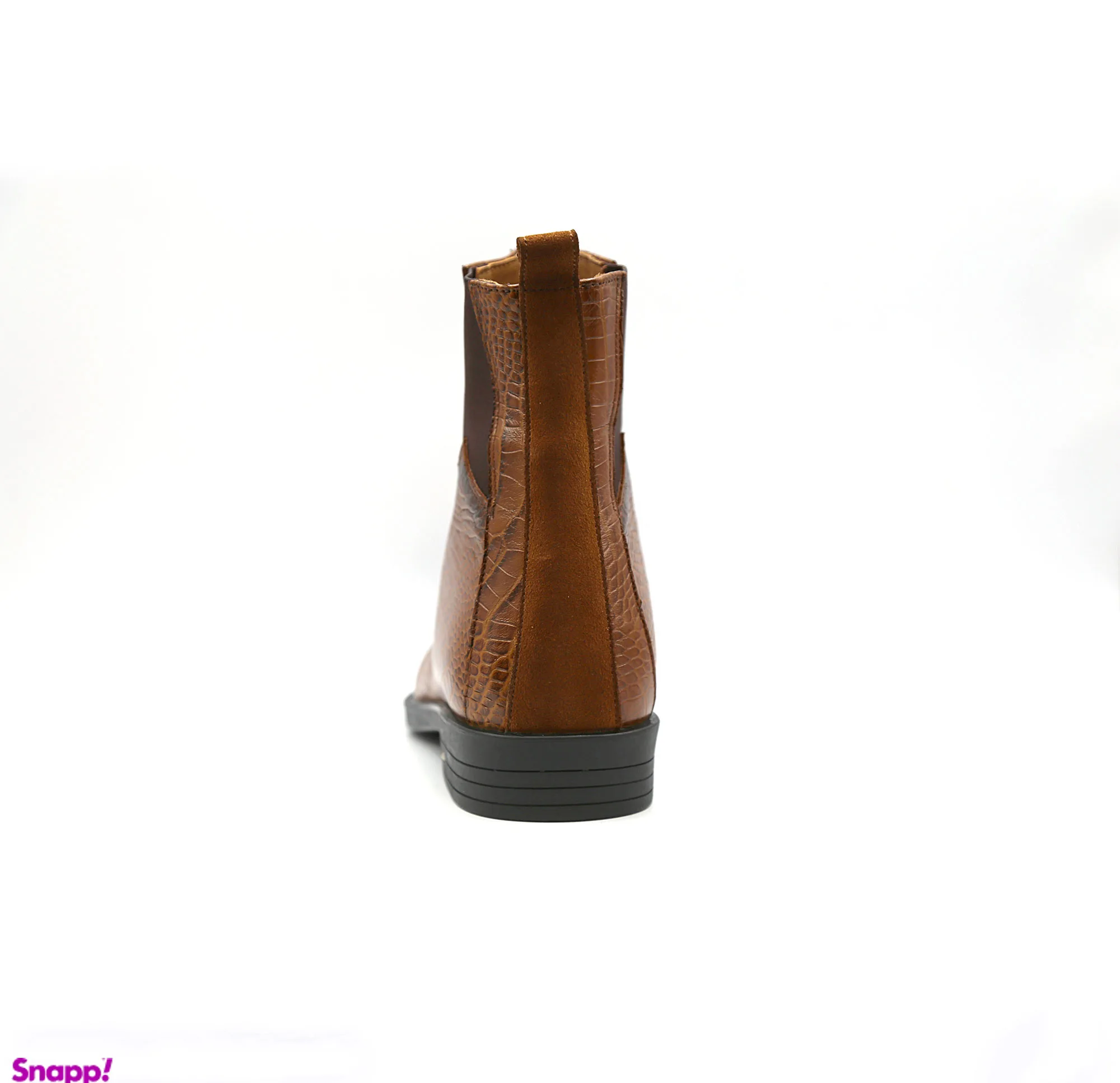 بوت چرم کلاسیک مردانه مستر چرم مدل mrc30082 رنگ قهوه ای
