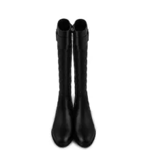 بوت زنانه چرم  آگوست مدل B 118002