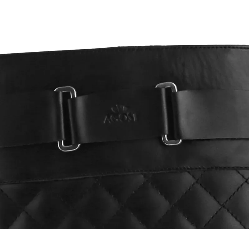 بوت زنانه چرم  آگوست مدل B 118002