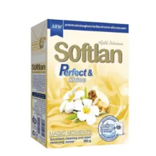 پودر ماشین لباسشویی سافتلن سری Gold Selection مدل Perfect And Shine حجم 500 گرم