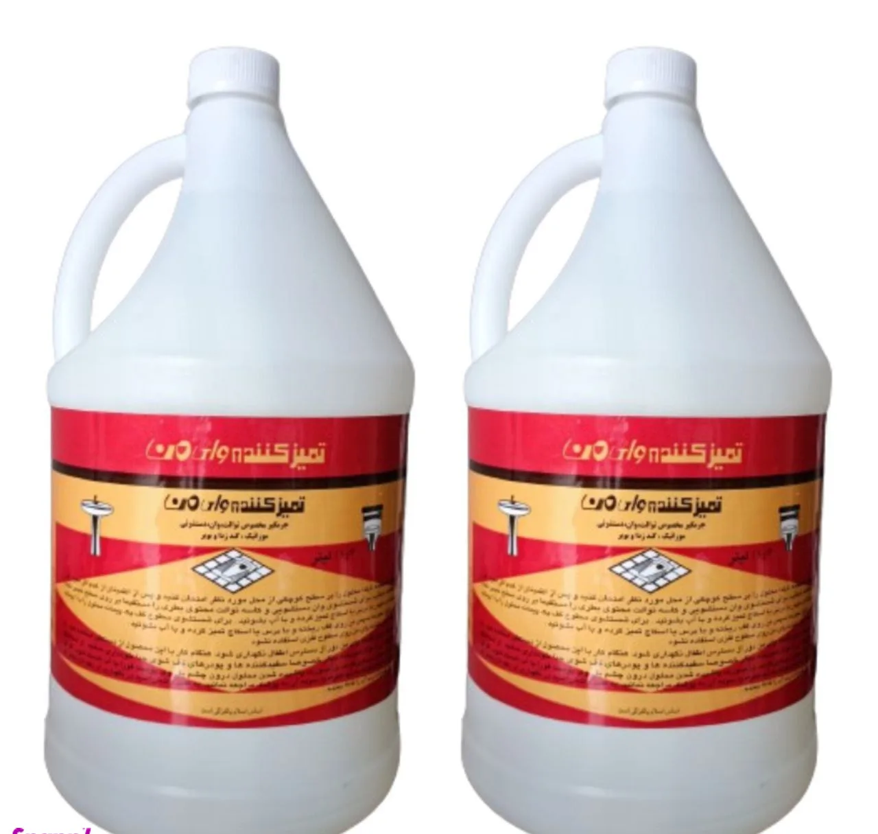 مایع جرم گیر سطوح وای من مدل J403 مجموعه 2 عددی