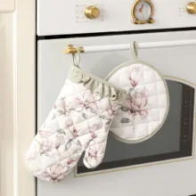 دستگیره و دستکش فر انگلیش هوم مدل Magnolia