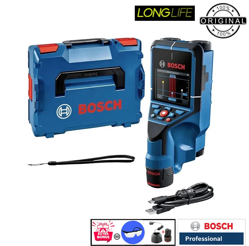 ردیاب بوش مدل فوق حرفه ای کد EXTRA D-TECT 200 C L-BOX