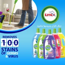 پاک کننده سطوح لینکس مدل آکوا حجم 900 میلی لیتر