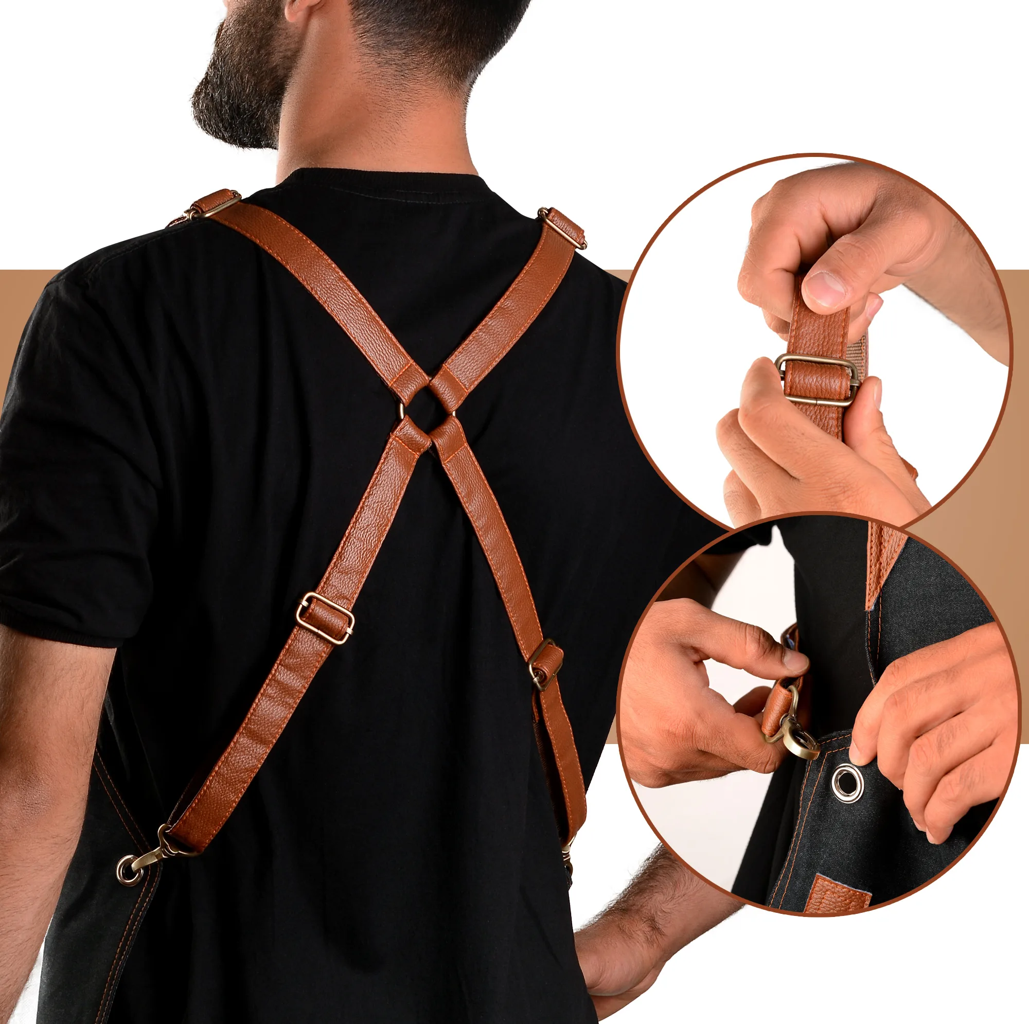 پیش بند و کلاه آشپزی نادیاهوم مدل سر آشپز