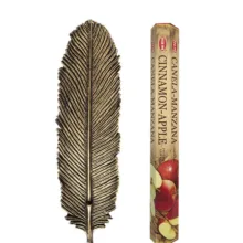 عود و جاعودی مدل سیب دارچین کد cinnamon Apple-01 مجموعه 2 عددی