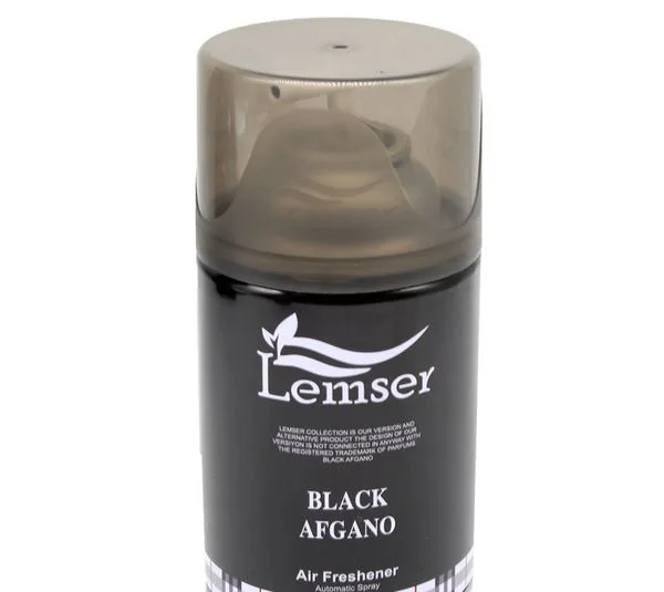 اسپری خوشبو کننده هوا لمسر مدل BLACK AFGANO حجم 250 میلی لیتر