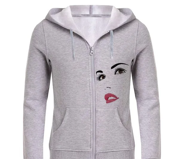 سویشرت زنانه مدل چهره R15