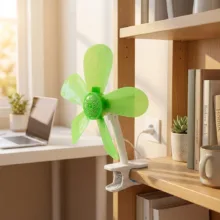 پنکه رومیزی مدل گیره ای پنج پره