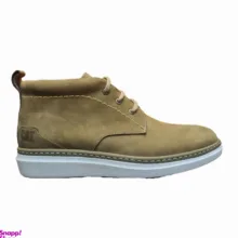 نیم بوت مردانه چرم تبریز طرح کت کد 012