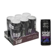 نوشابه انرژی زا لایف استار حجم 250 میلی لیتر بسته 6 عددی