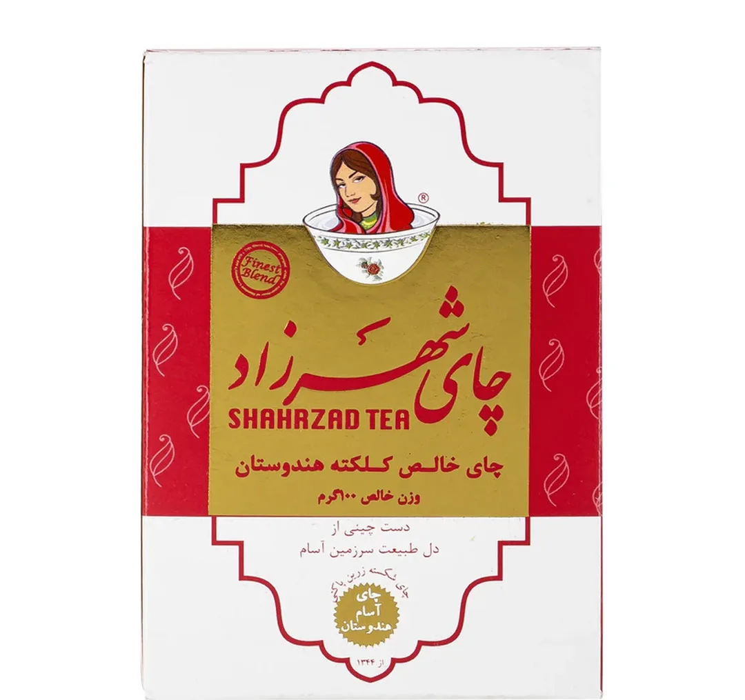 چای کلکته شهرزاد وزن 100 گرم