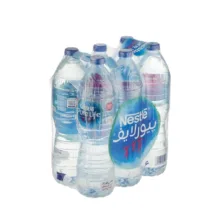 آب معدنی پیورلایف نستله حجم 1.5 لیتر بسته 6 عددی