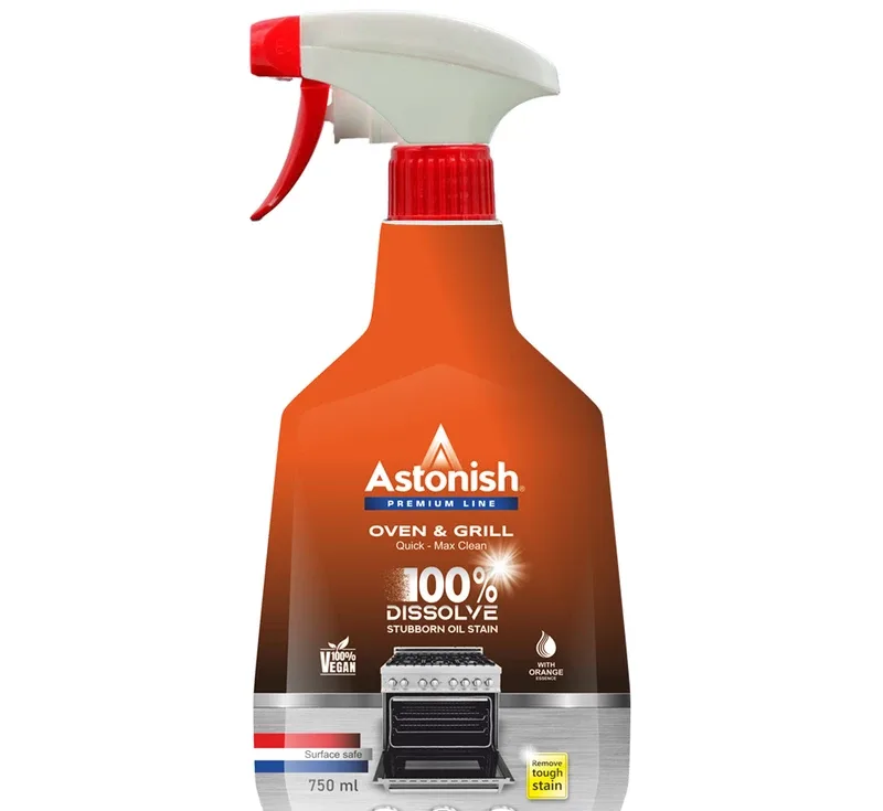 اسپری پاک کننده فر و اجاق گاز استونیش مدل Quick-Max