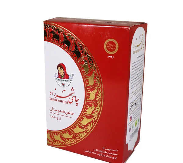 چای خالص هندوستان شهرزاد وزن 400 گرم