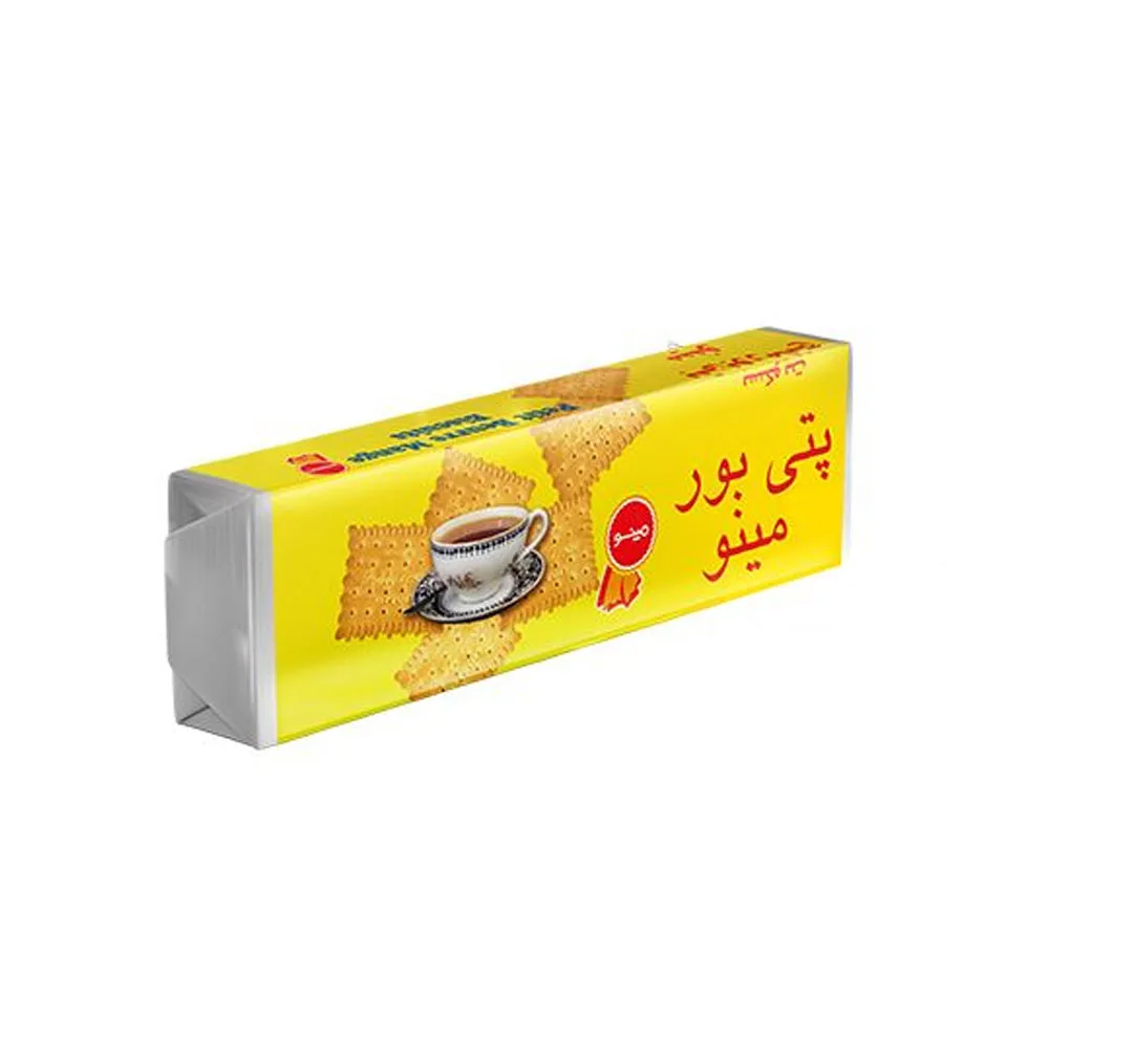 بیسکویت پتی بور مینو وزن 100 گرم