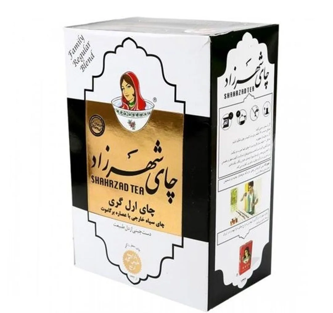 چای هندوستان شهرزاد وزن 400 گرم به همراه چای ارل گری شهرزاد وزن 400 گرم