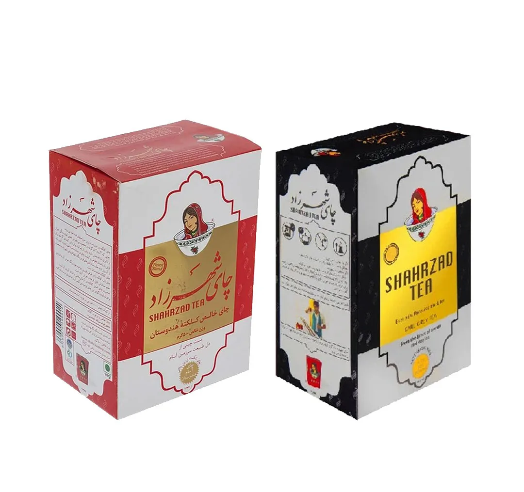 چای هندوستان شهرزاد وزن 400 گرم به همراه چای ارل گری شهرزاد وزن 400 گرم