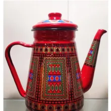 قوری مدل لعابی طرح سنتی