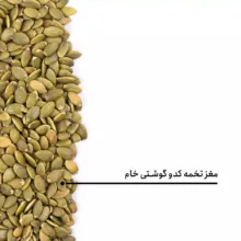 مغز تخمه کدو گوشتی خام بارجیل