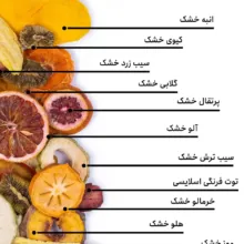 مخلوط میوه خشک بارجیل