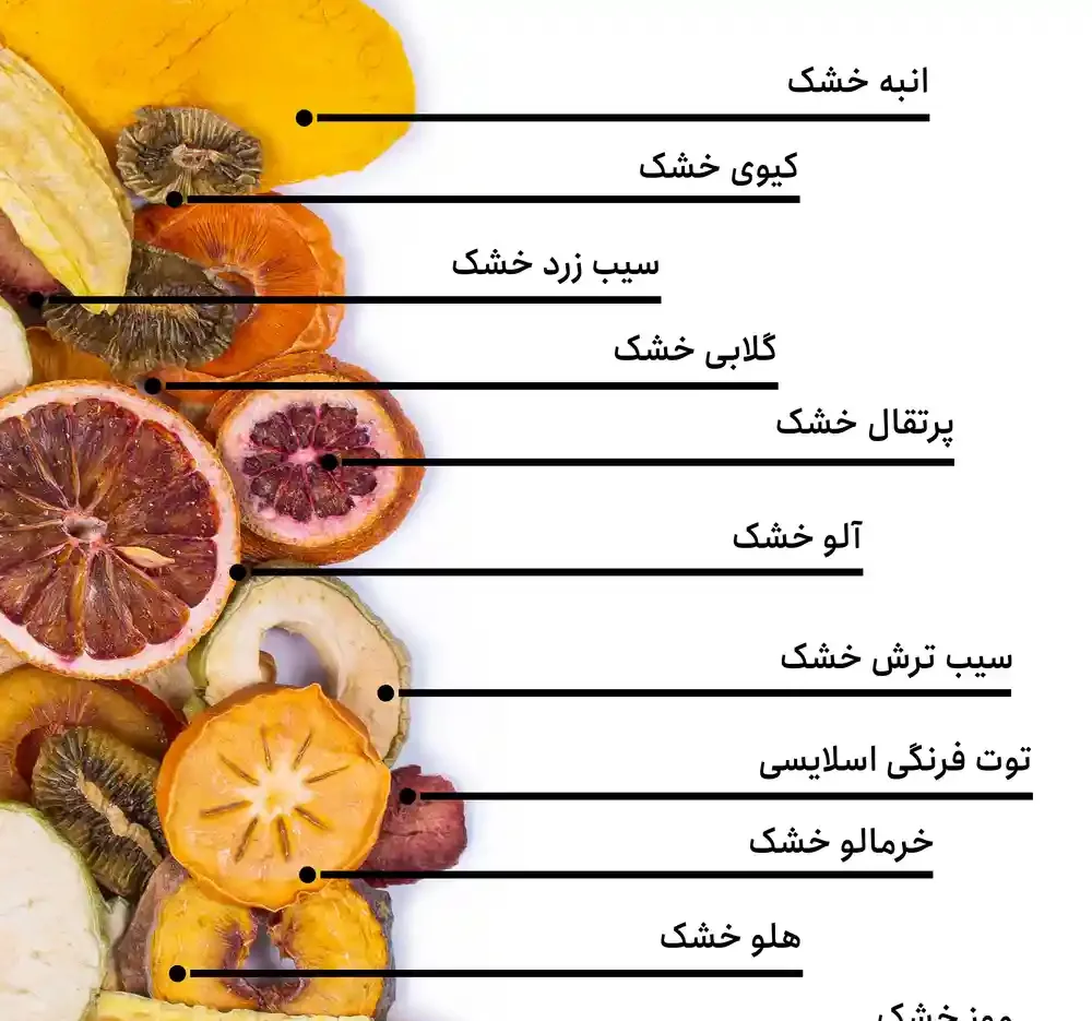 مخلوط میوه خشک بارجیل