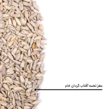 مغز تخمه آفتابگردان خام بارجیل