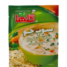 سوپ جو نیمه آماده گلها وزن 70 گرم