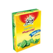 آب نبات نعناع بدون قند کامور وزن 130 گرم
