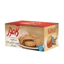 بیسکویت با سبوس فرآوری شده کامور وزن 220 گرم