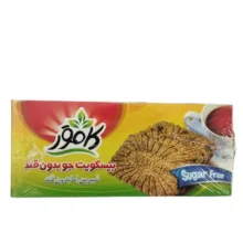 بیسکویت جو بدون قند کامور وزن 360 گرم