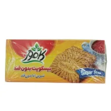 بیسکویت گندم بدون قند کامور وزن 360 گرم