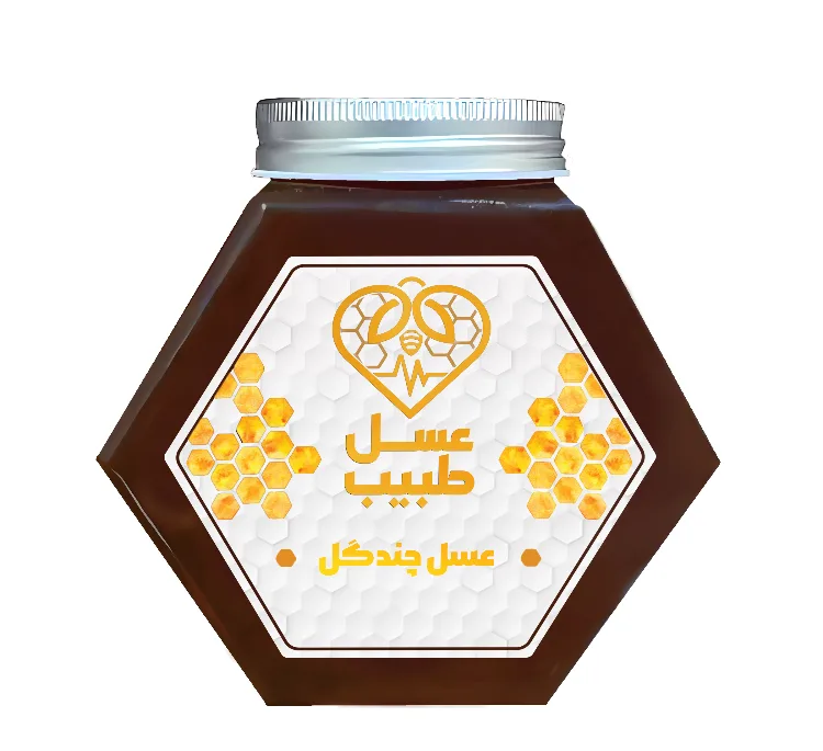 عسل  چندگل طبیب وزن ۱ کیلوگرم