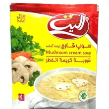 سوپ قارچ نیمه آماده الیت وزن 70 گرم