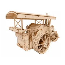 ساختنی 439 تکه مدل غلتک بخار چوبی کد M470