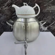 ست کتری و قوری نزاز مدل توس گنجایش 6 لیتر