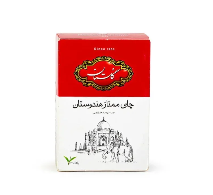 چای ممتاز هندوستان گلستان وزن 500 گرم