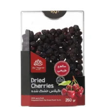 میوه خشک گیلاس زرنگاران وزن 250 گرم