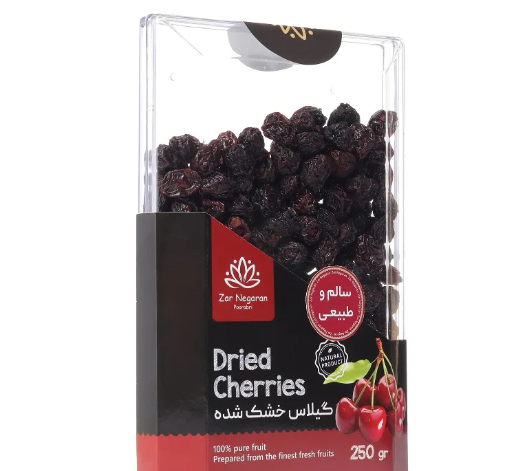 میوه خشک گیلاس زرنگاران وزن 250 گرم