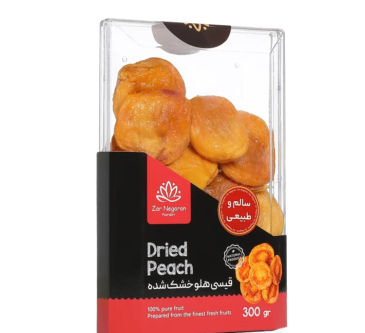 میوه خشک قیسی هلو زرنگاران وزن 300 گرم